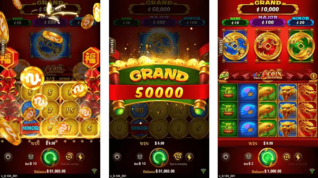 3 Coins Damangaming Bonus